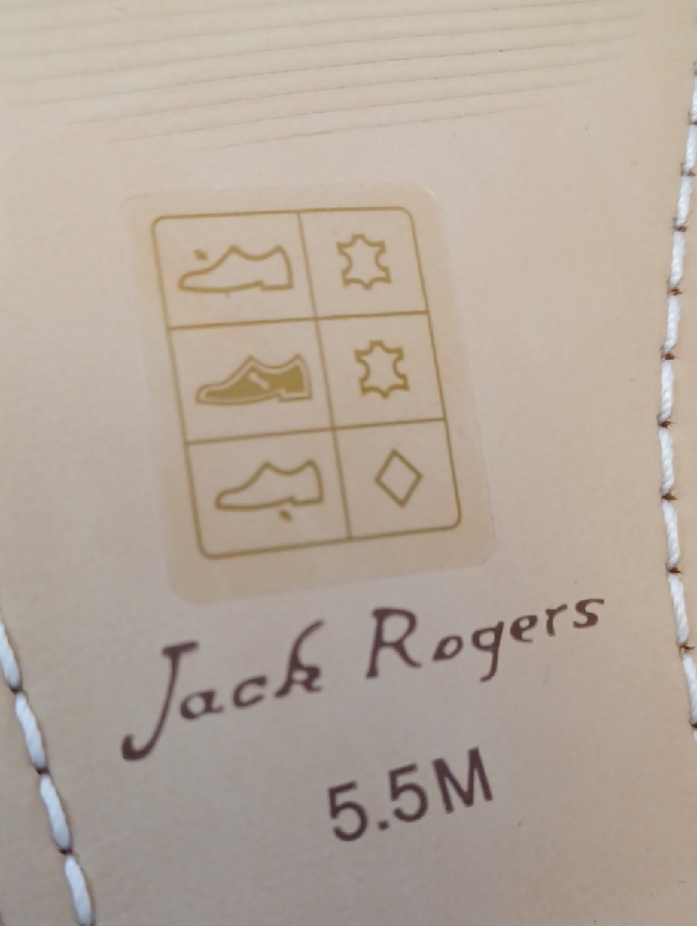 Jack Rogers Jack's Flat Sandal NIB - Picture 5 of 7